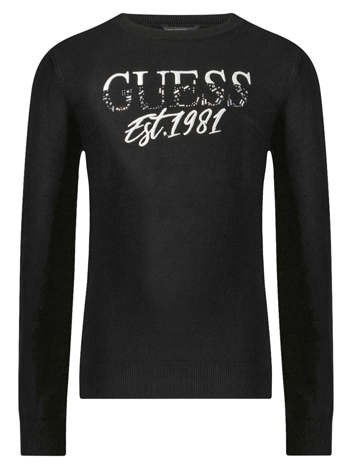 Black guess jumper online