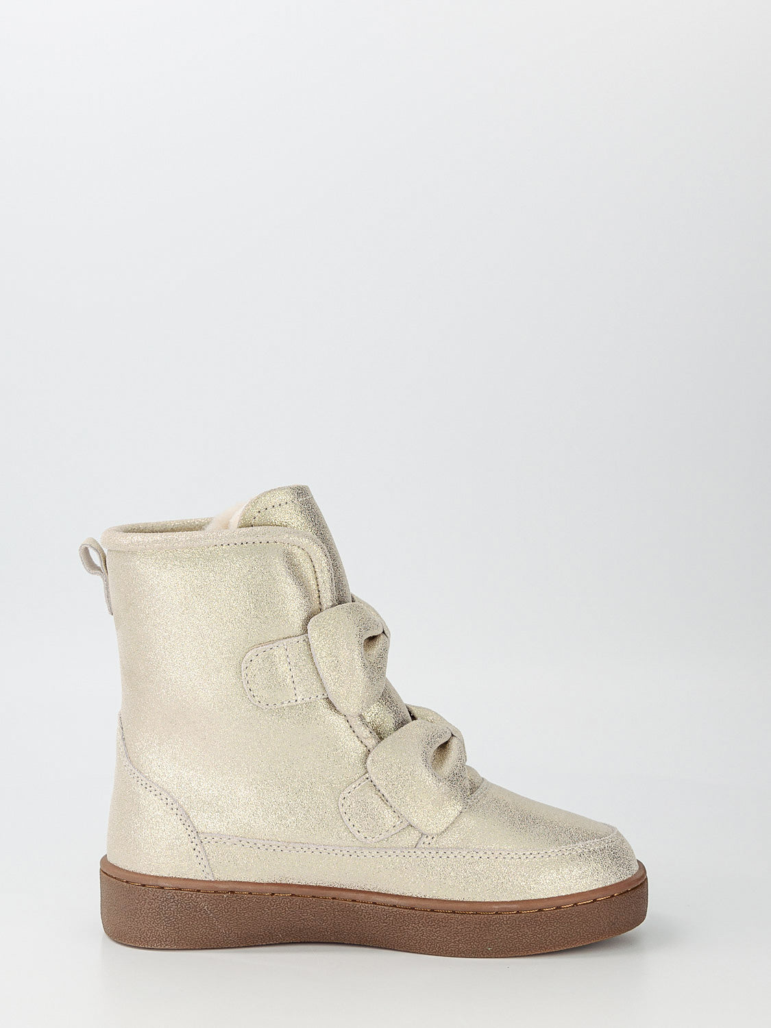 Donsje Amsterdam Kids Boots Isa Metallic in Metallic 6805009975-2.jpg | NICKIS.com