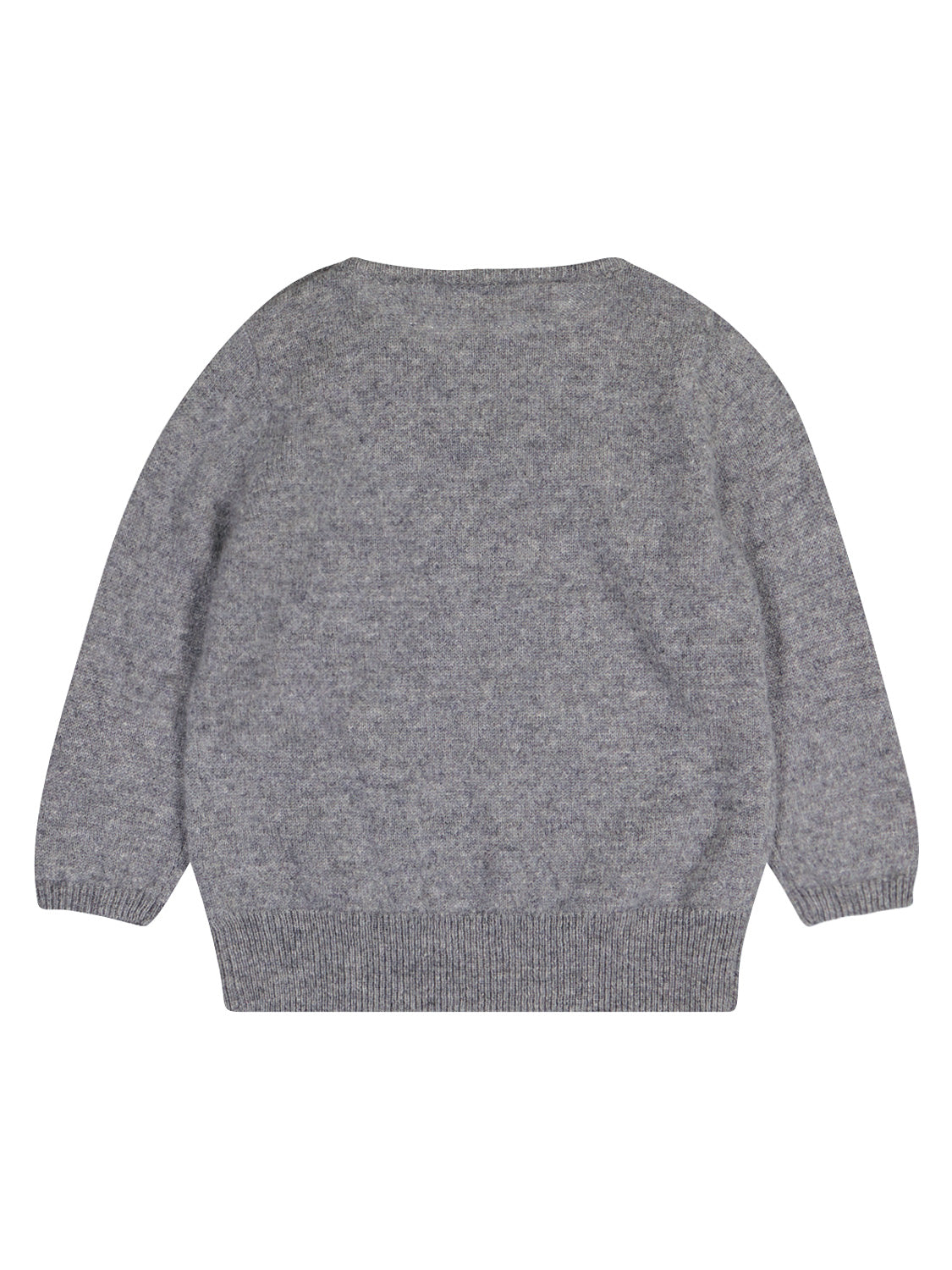 HOLMM. Kids Cashmere sweater Billy Grey in Grey 6805151861-4.jpg | NICKIS.com