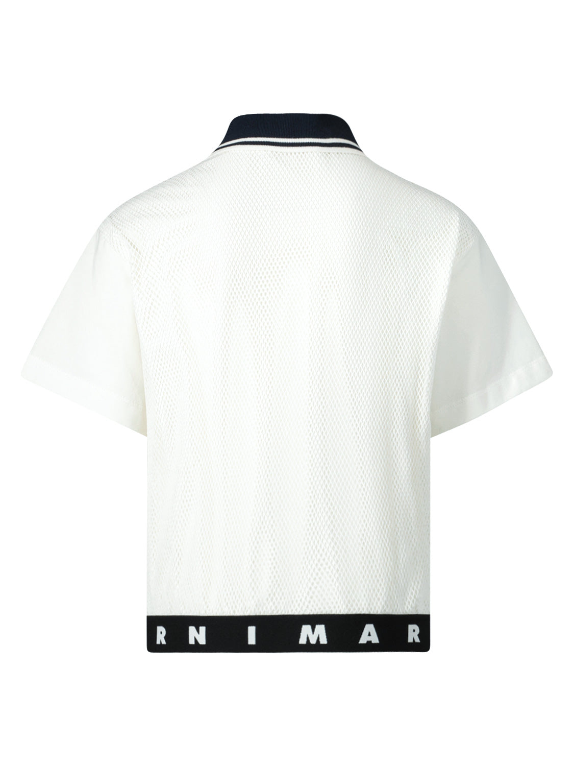 Marni Kids Polo Shirt White in White 6805156224-4.jpg | NICKIS.com