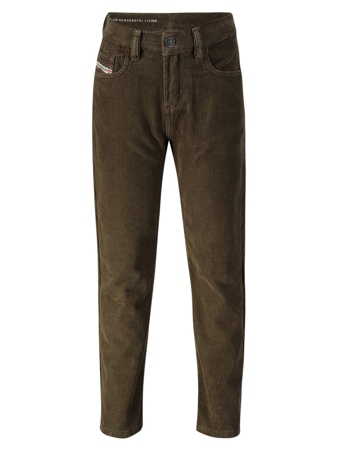 Diesel Kids Corduroy Trousers 2020 D-Viker-J Olive Green in Olive Green 6805283401-1.jpg | NICKIS.com