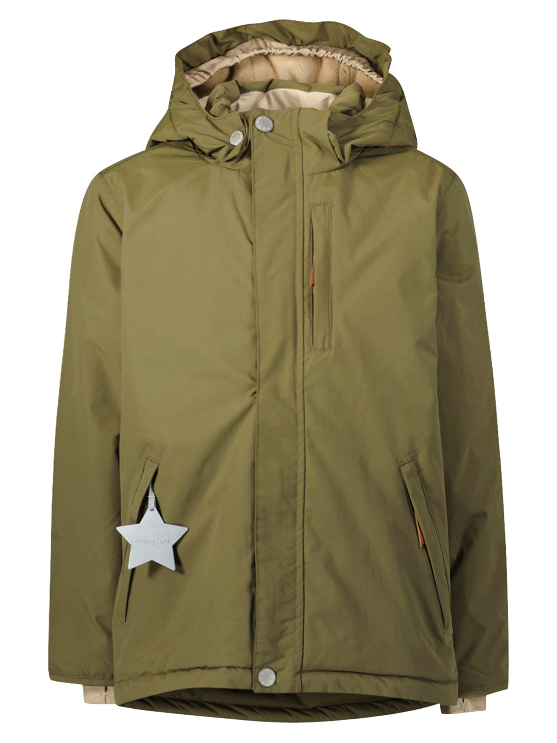 MINI A TURE Kids jacket Adyanko Olive Green in Olive Green 6805379810-1.jpg | NICKIS.com