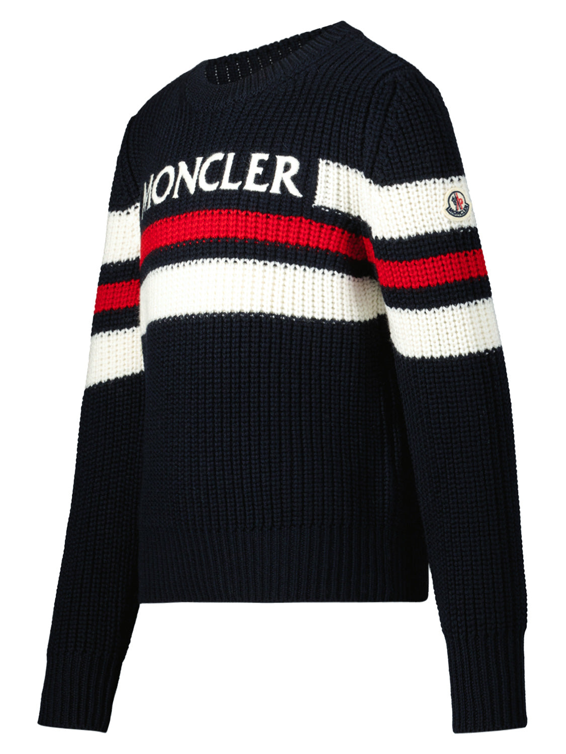 Moncler Enfant Pullover Marineblau jungen