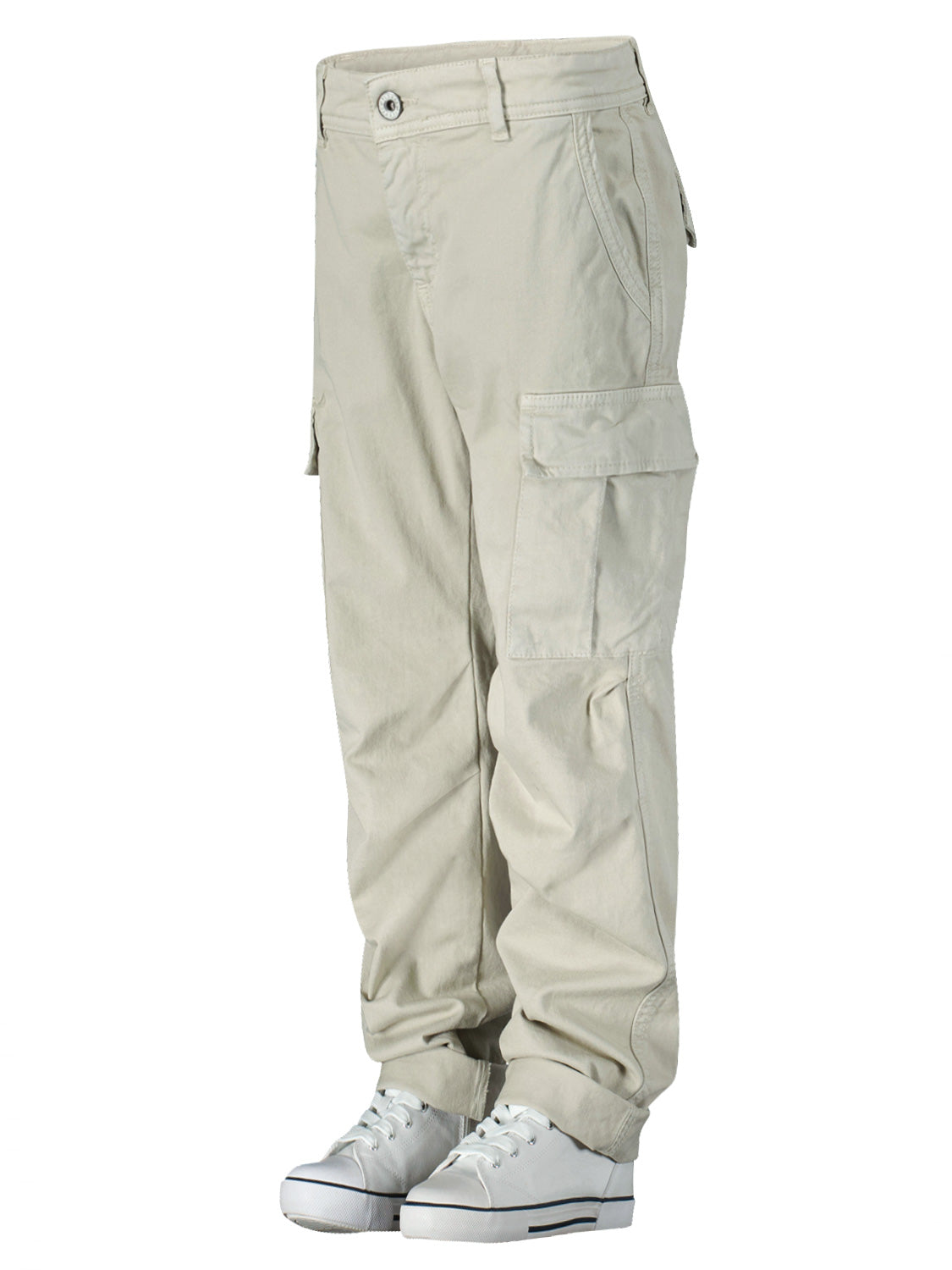 PLEASE - THE TROUSERS Kids Cargo Trousers Beige in Beige 6805613883-3.jpg | NICKIS.com