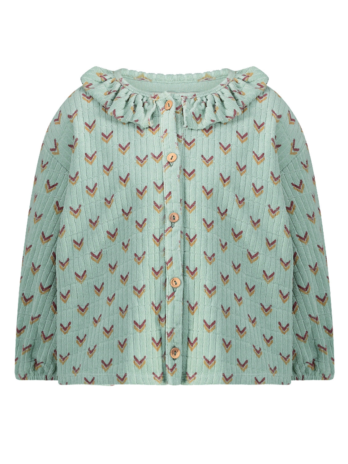 Piupiuchick Kids blouse Mint Green in Mint Green 6805788600-1.jpg | NICKIS.com