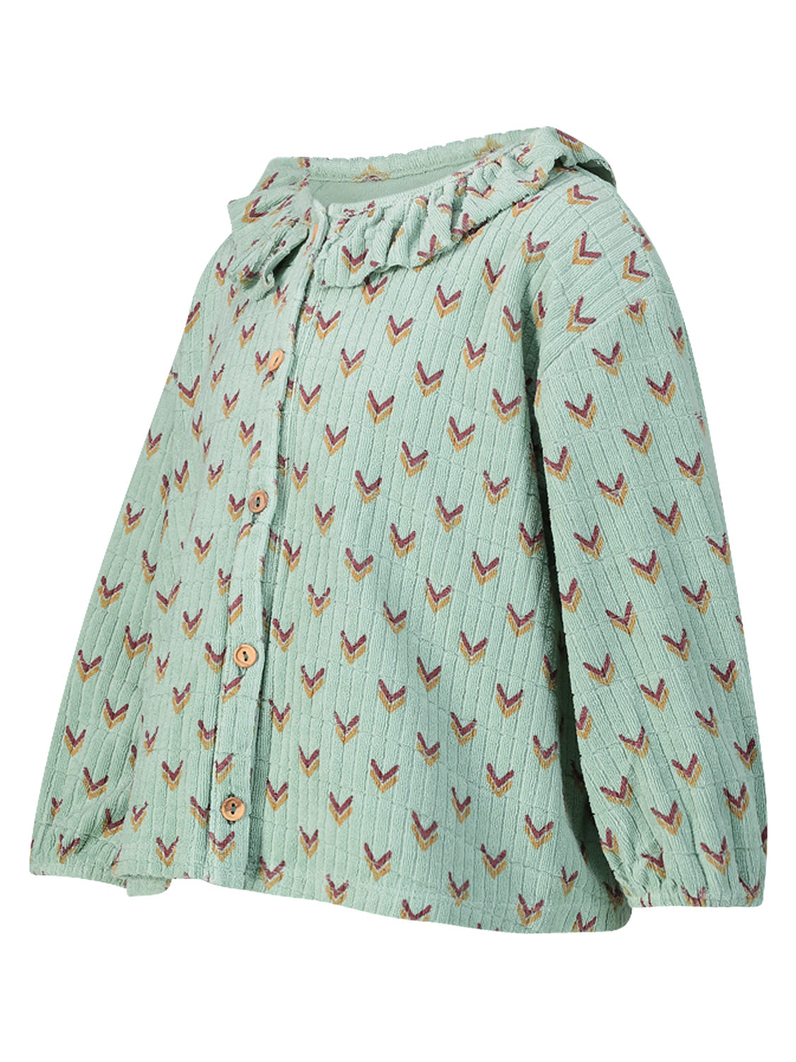 Piupiuchick Kids blouse Mint Green in Mint Green 6805788600-4.jpg | NICKIS.com