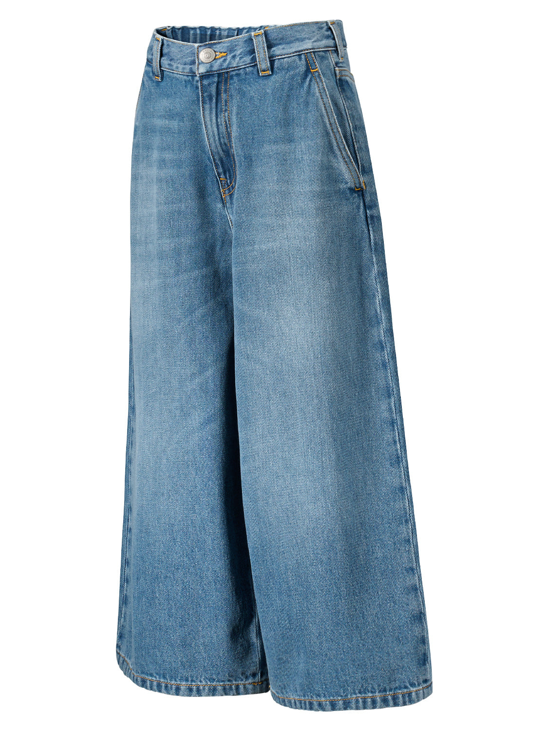 MM6 Maison Margiela Kids jeans Blue in Blue 6805878380-4.jpg | NICKIS.com