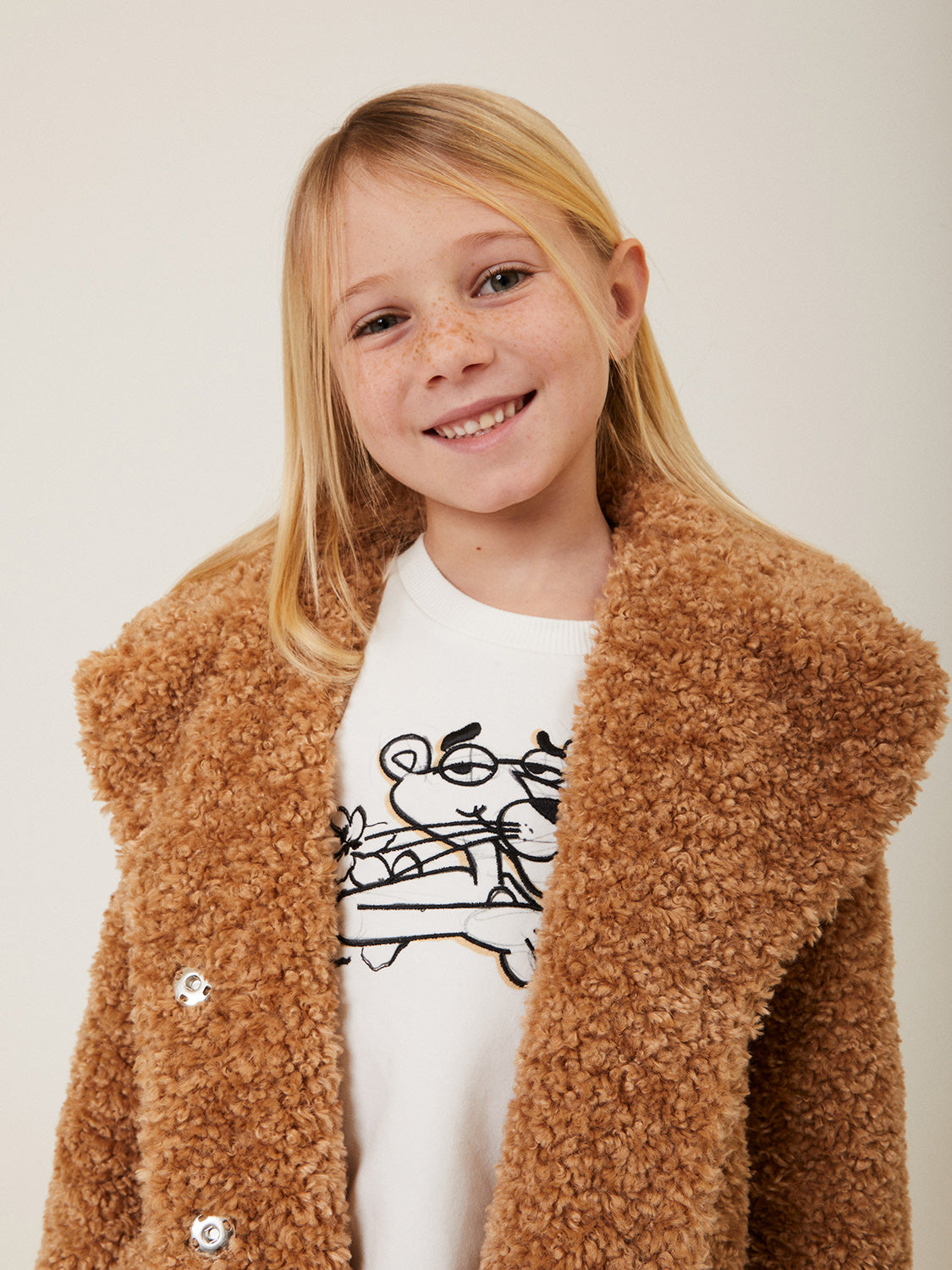 Monnalisa Kids coat Camel in Camel 6805977580-8.jpg | NICKIS.com