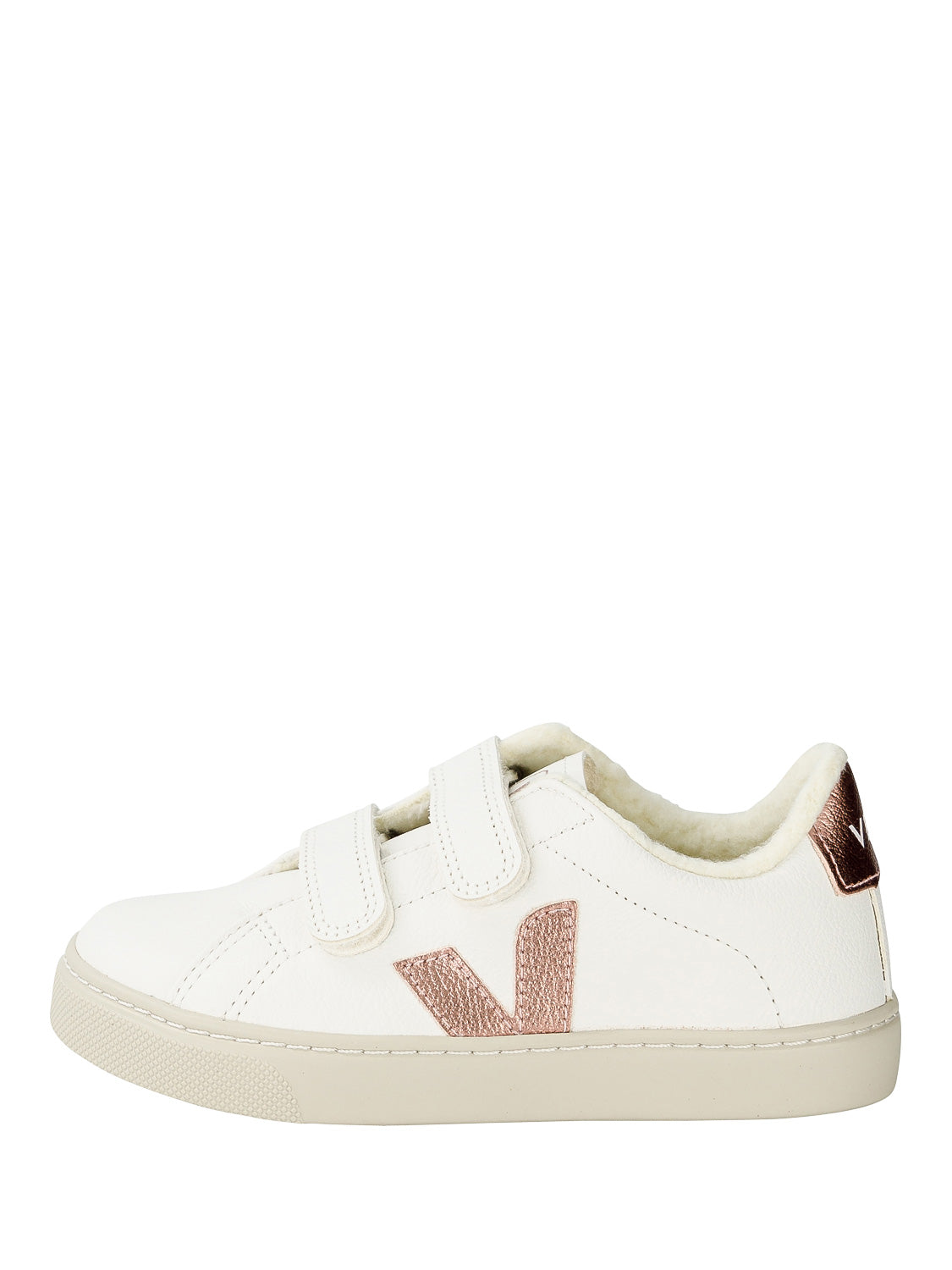 Veja Kids sneakers Small Esplar Winter Teddyfur White in White 6805978316-1.jpg | NICKIS.com