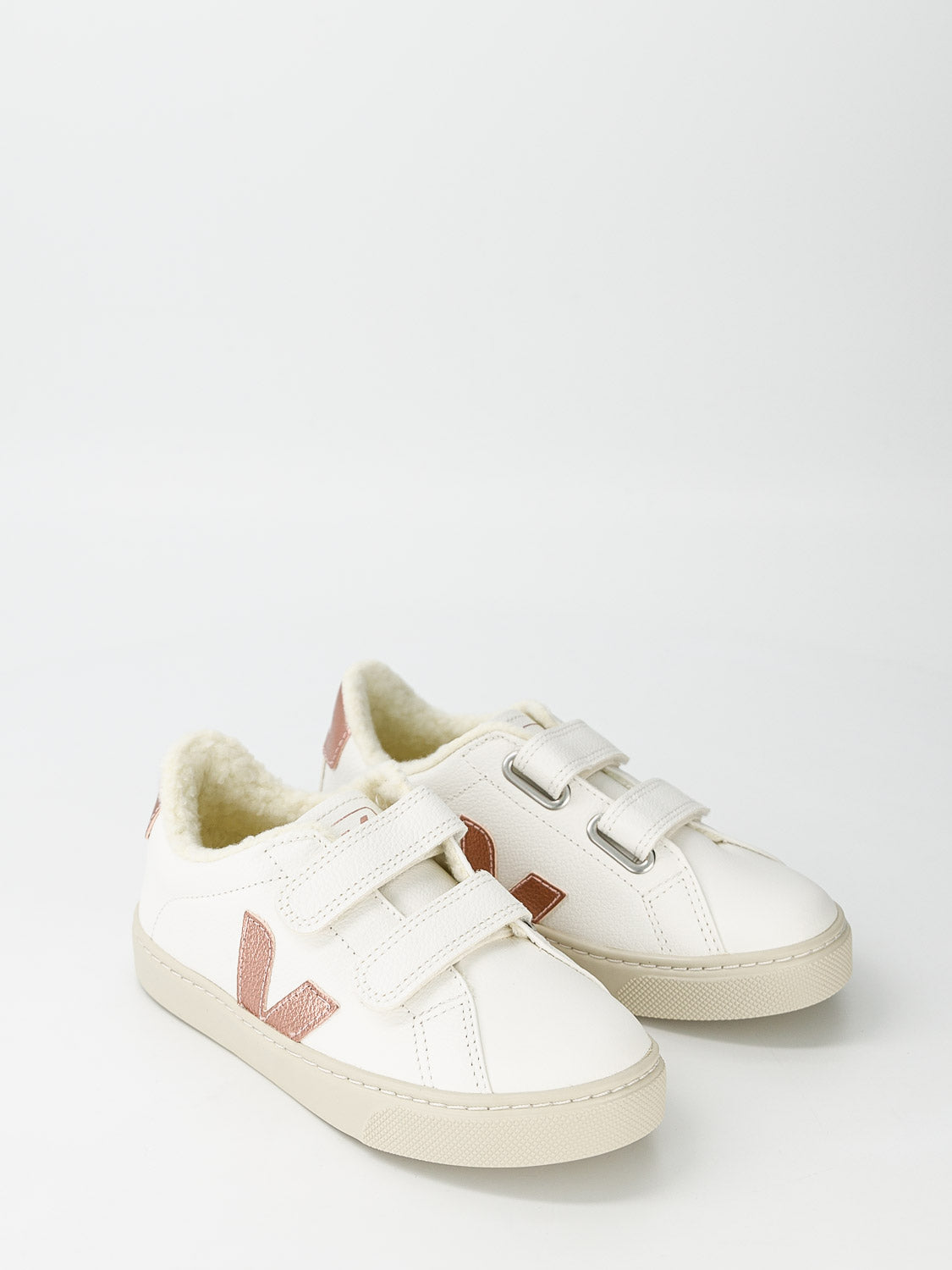 Veja Kids sneakers Small Esplar Winter Teddyfur White in White 6805978316-5.jpg | NICKIS.com