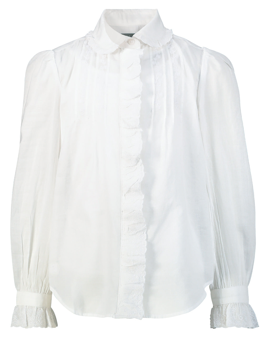 Polo Ralph Lauren Kids blouse White in White 6805998310-1.jpg | NICKIS.com