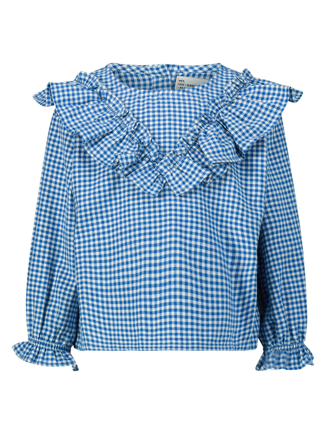 Piupiuchick Kids blouse Blue in Blue 6806194320-1.jpg | NICKIS.com