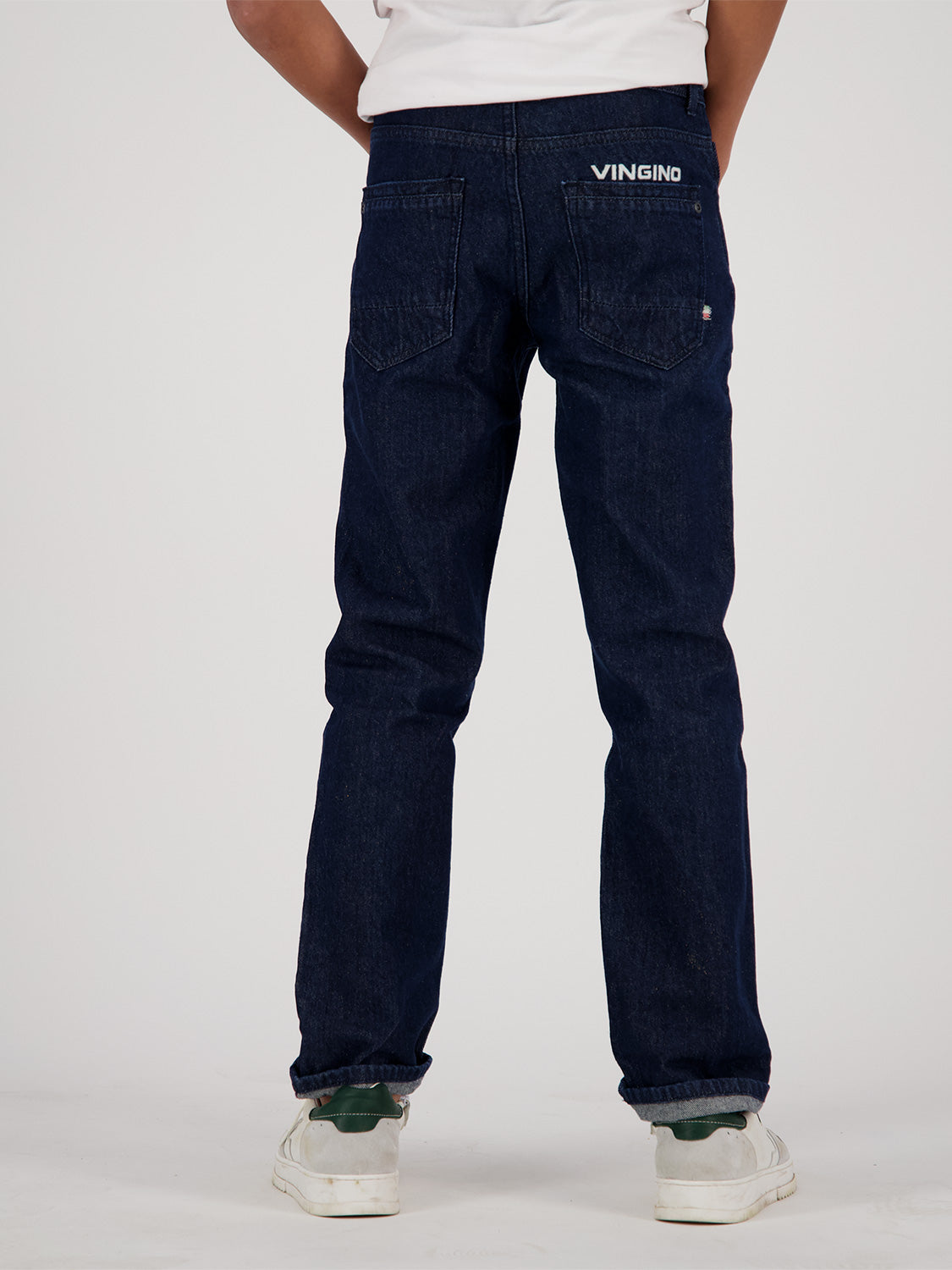 Vingino Kids jeans Baggio Vintage Blue in Blue 6806205215-3.jpg | NICKIS.com