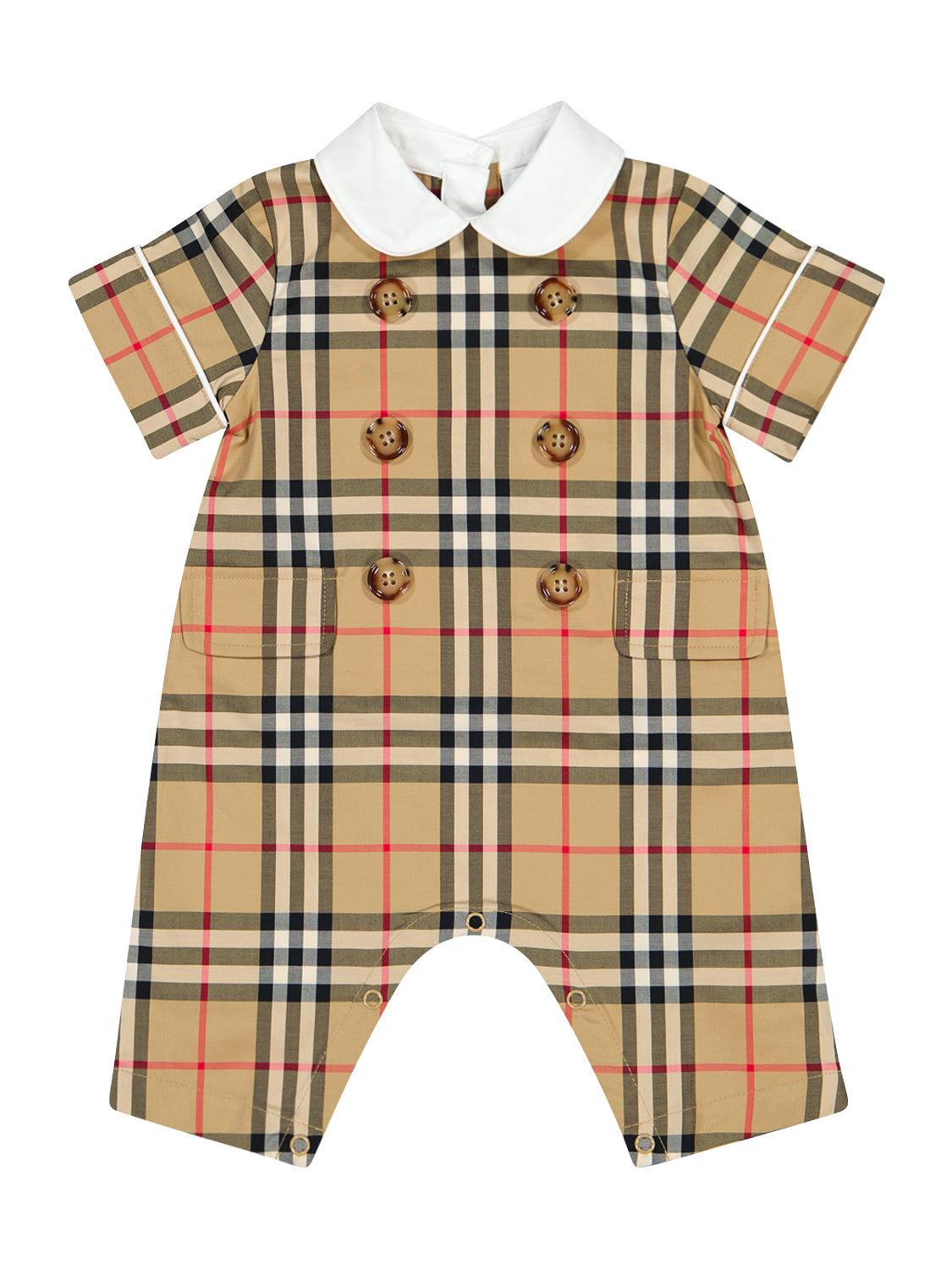 Burberry Kids babygrow Octavian Beige in Beige 6806324816-1.jpg | NICKIS.com