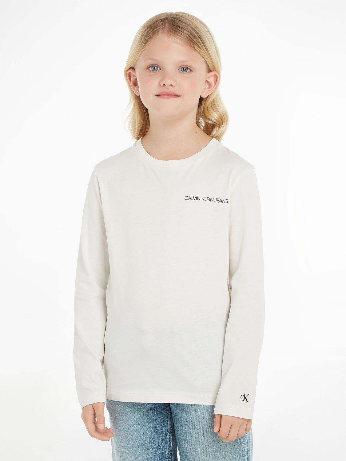 Calvin Klein Kids long-sleeve White in White 6806477777-2.jpg | NICKIS.com