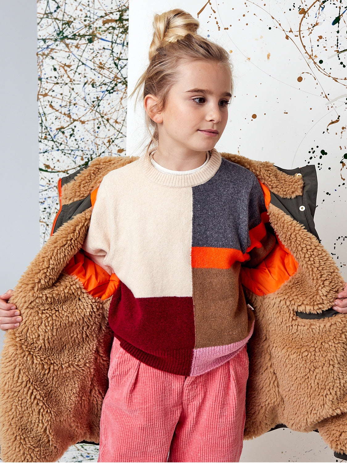 AO76 Kids Sweaters maria Multicoloured in Multicoloured 6806523302-2.jpg | NICKIS.com