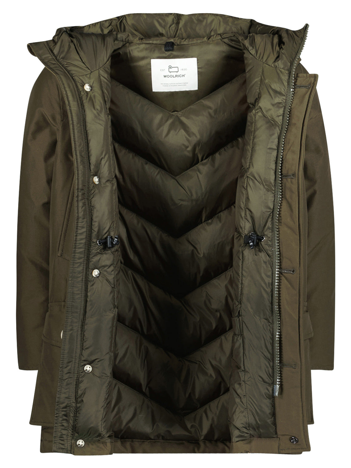 Woolrich Daunen Parka sale oliv Gr. S