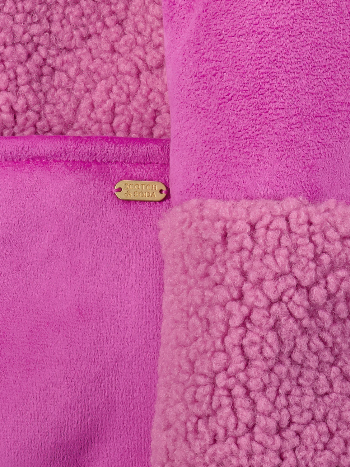 Scotch & Soda Kids coat Fuchsia in Fuchsia 6806640012-6.jpg | NICKIS.com