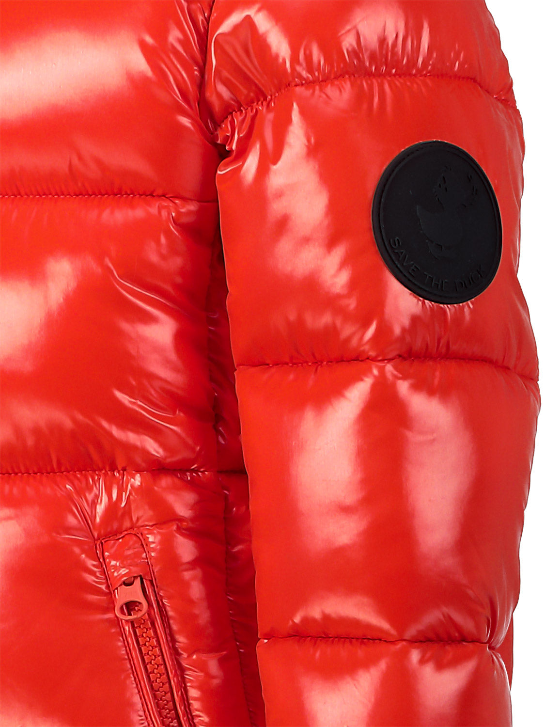 Save the Duck Kids winter jacket Artie Red in Red 6806786286-7.jpg | NICKIS.com