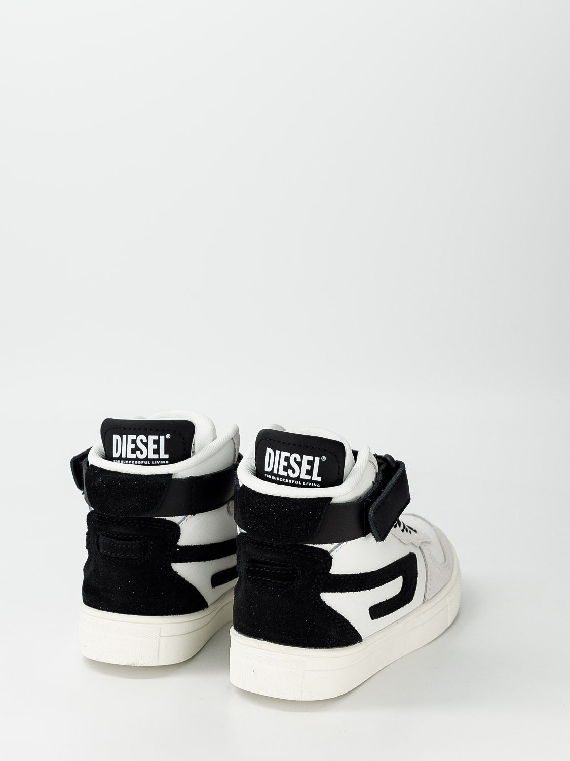 Diesel Kids sneakers Ukiyo Mid Strap White in White 6806815339-6.jpg | NICKIS.com