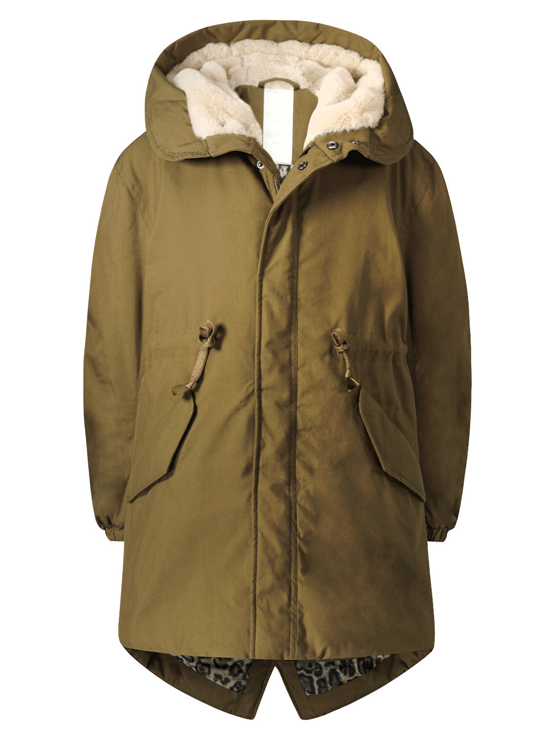 Replay & Sons Kids parka Olive Green in Olive Green 6806889404-4.jpg | NICKIS.com