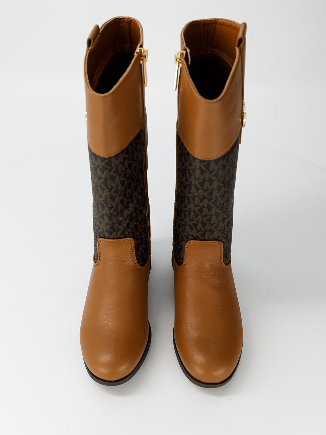 Michael Kors Kids Boots Finley Heart Camel in Camel 6806945268-4.jpg | NICKIS.com