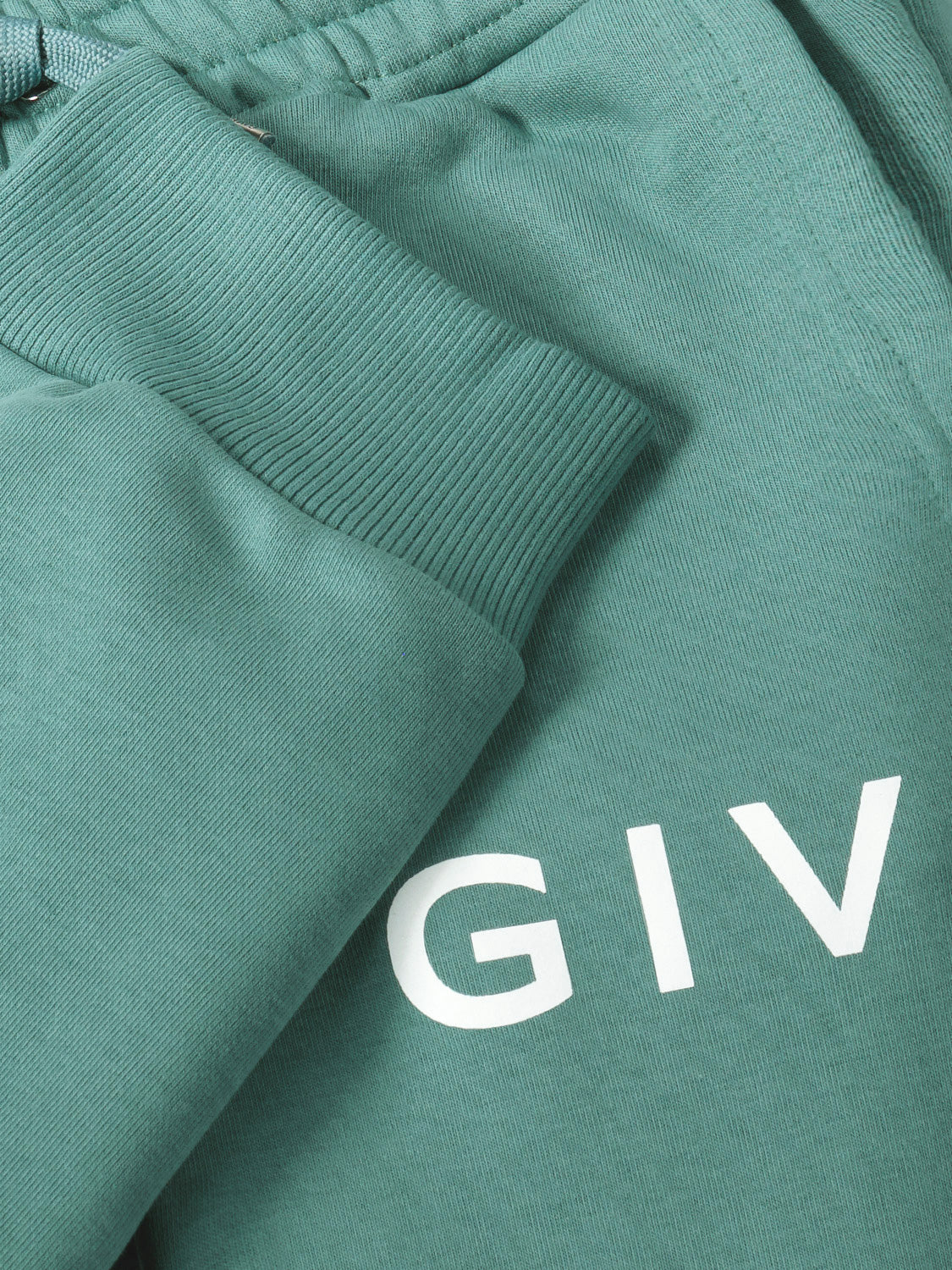 Givenchy Kids sweatpants Turquoise in Turquoise 6807043679-6.jpg | NICKIS.com