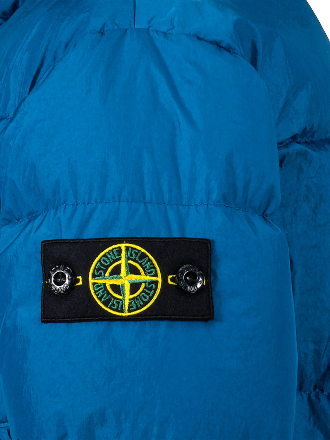 STONE ISLAND JUNIOR Kids Down Jacket Blue in Blue 6807114558-7.jpg | NICKIS.com