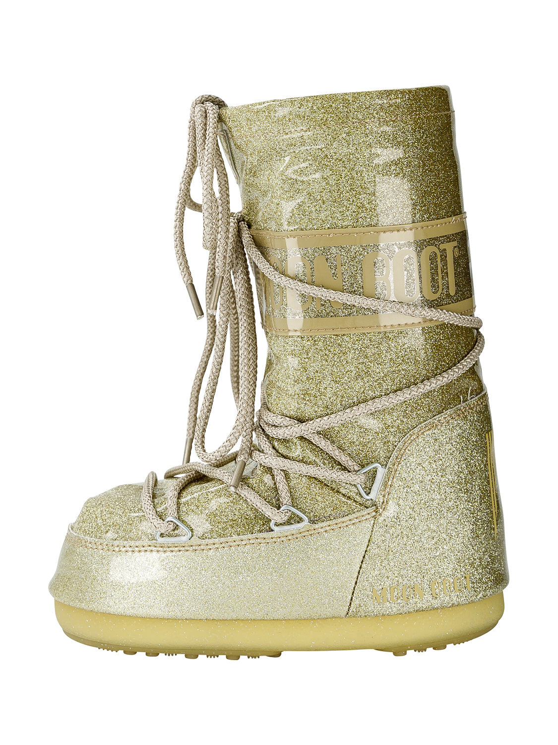 Moon Boot Kids Boots Icon Glitter Gold in Gold 6807361660-1.jpg | NICKIS.com