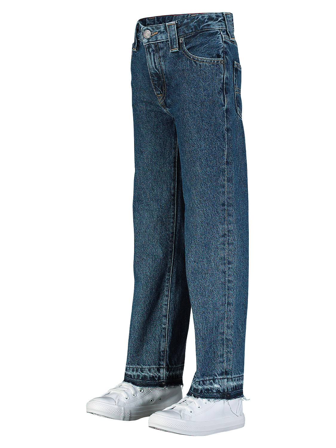 Tommy Hilfiger Kids jeans Released Hem Girlfriend Blue in Blue 6807466475-5.jpg | NICKIS.com