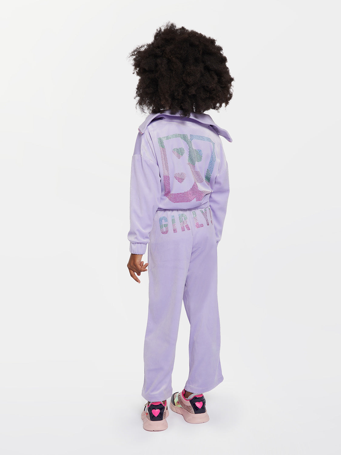 Billieblush Kids sweatpants Lilac in Lilac 6807506581-3.jpg | NICKIS.com