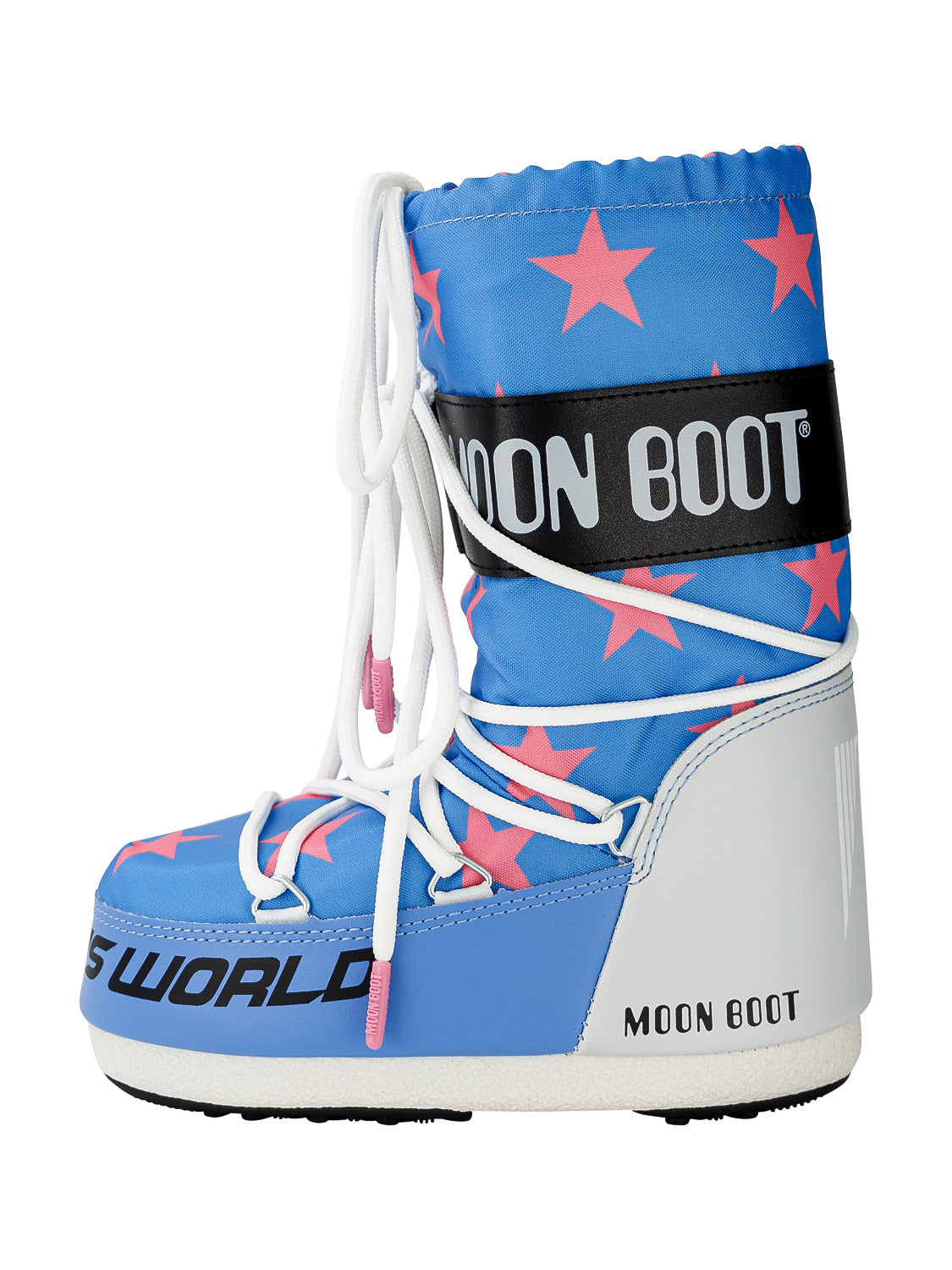 Moon Boot Kids Boots Icon Retrobiker Blue in Blue 6807612270-1.jpg | NICKIS.com