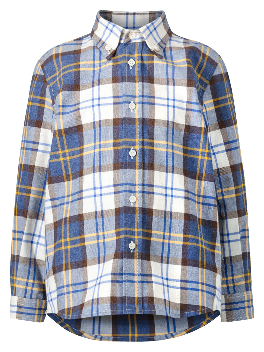 Il Gufo Kids shirt Blue in Blue 6807631069-1.jpg | NICKIS.com