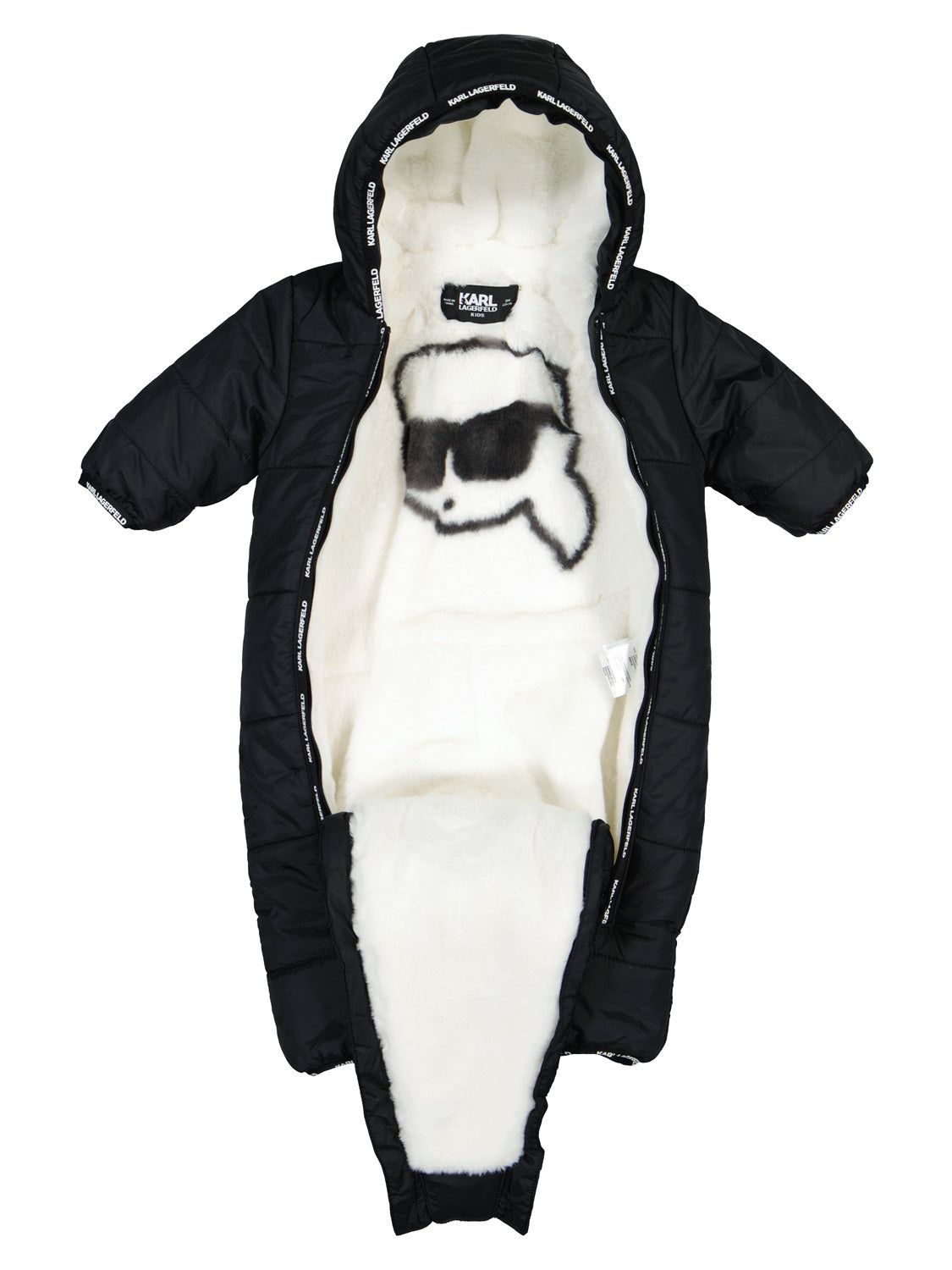 Karl Lagerfeld Snowsuit Black boys