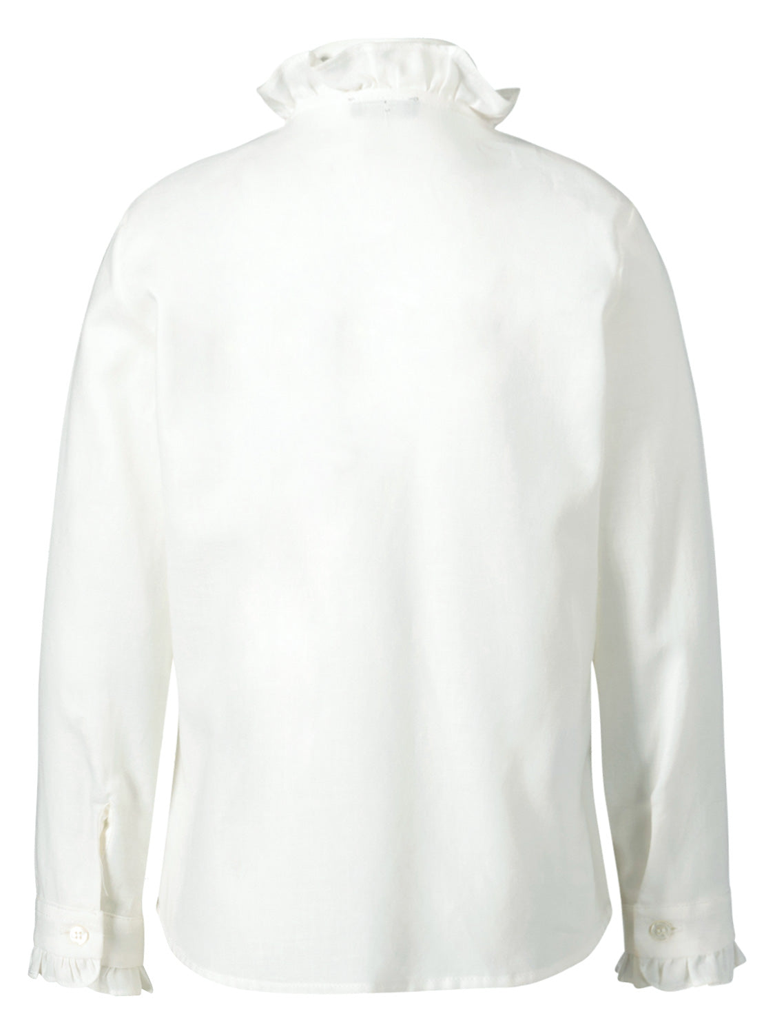 Il Gufo Kids blouse White in White 6807662388-4.jpg | NICKIS.com