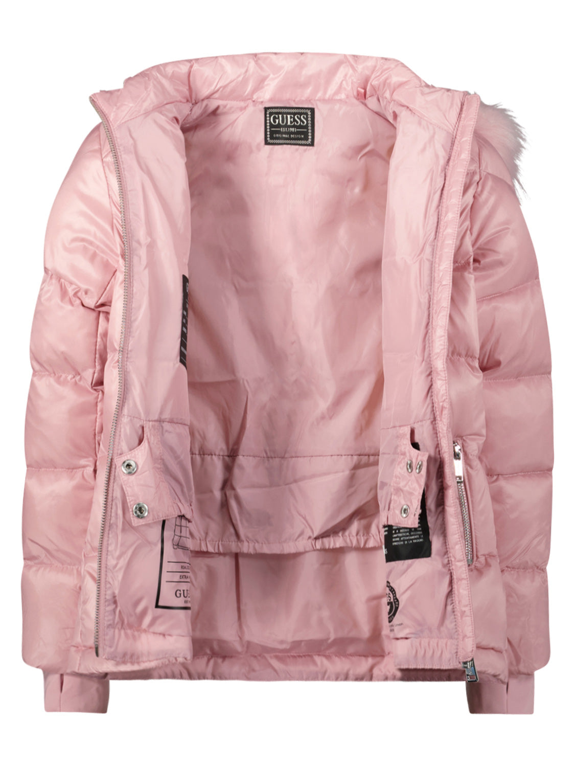 Guess Down Jacket Pink girls