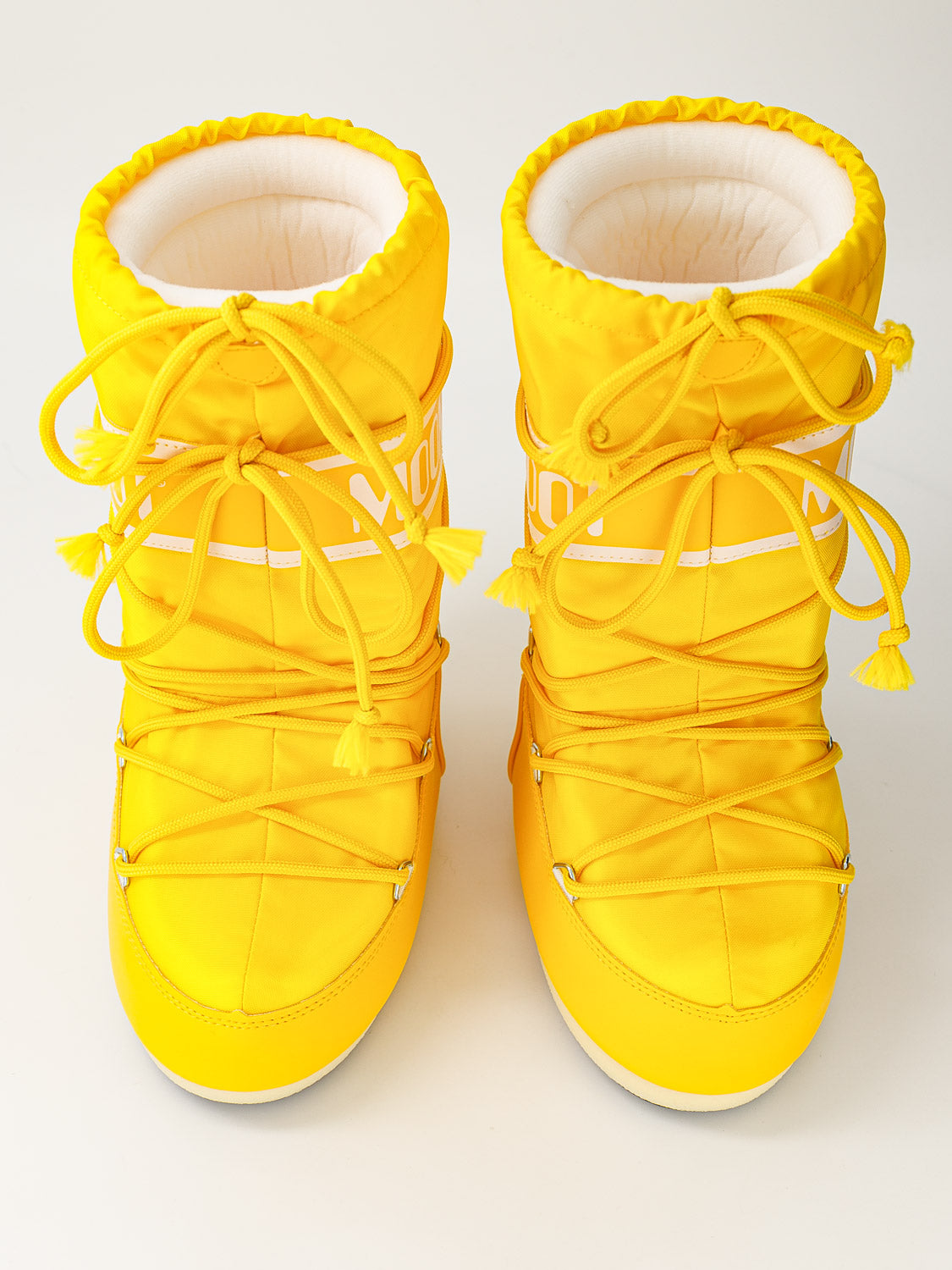 Moon Boot Kids Boots Icon Nylon Yellow in Yellow 6807745230-4.jpg | NICKIS.com