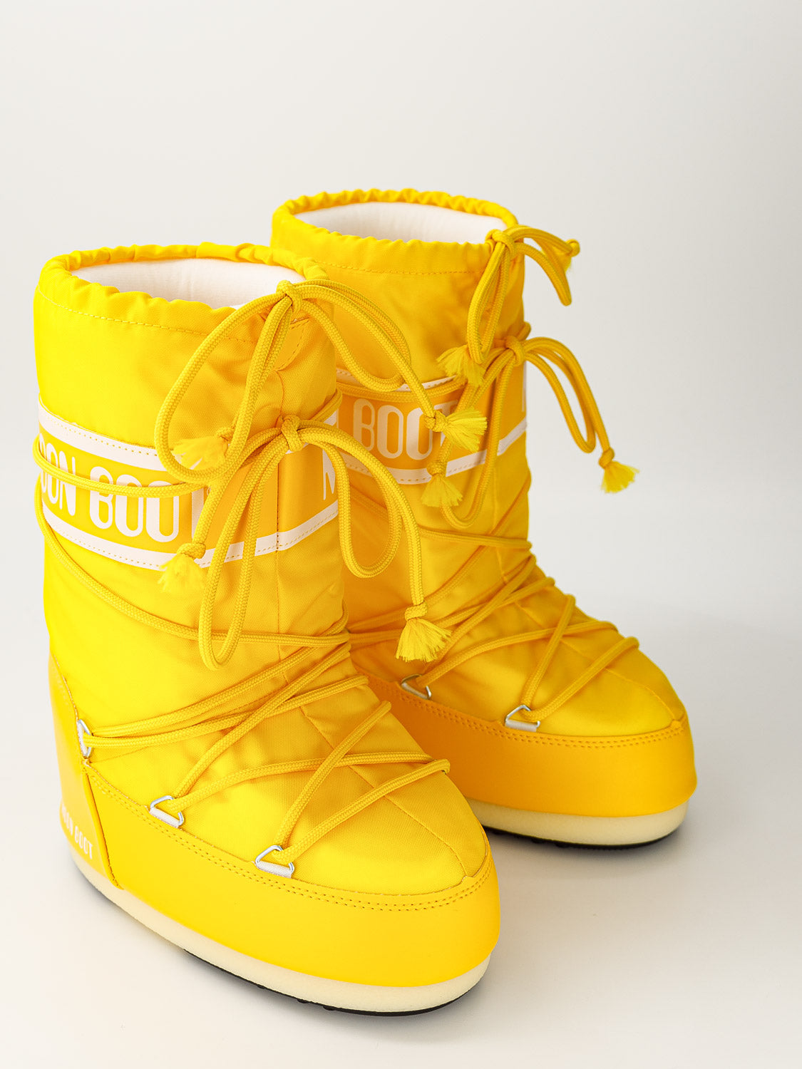 Moon Boot Kids Boots Icon Nylon Yellow in Yellow 6807745230-5.jpg | NICKIS.com