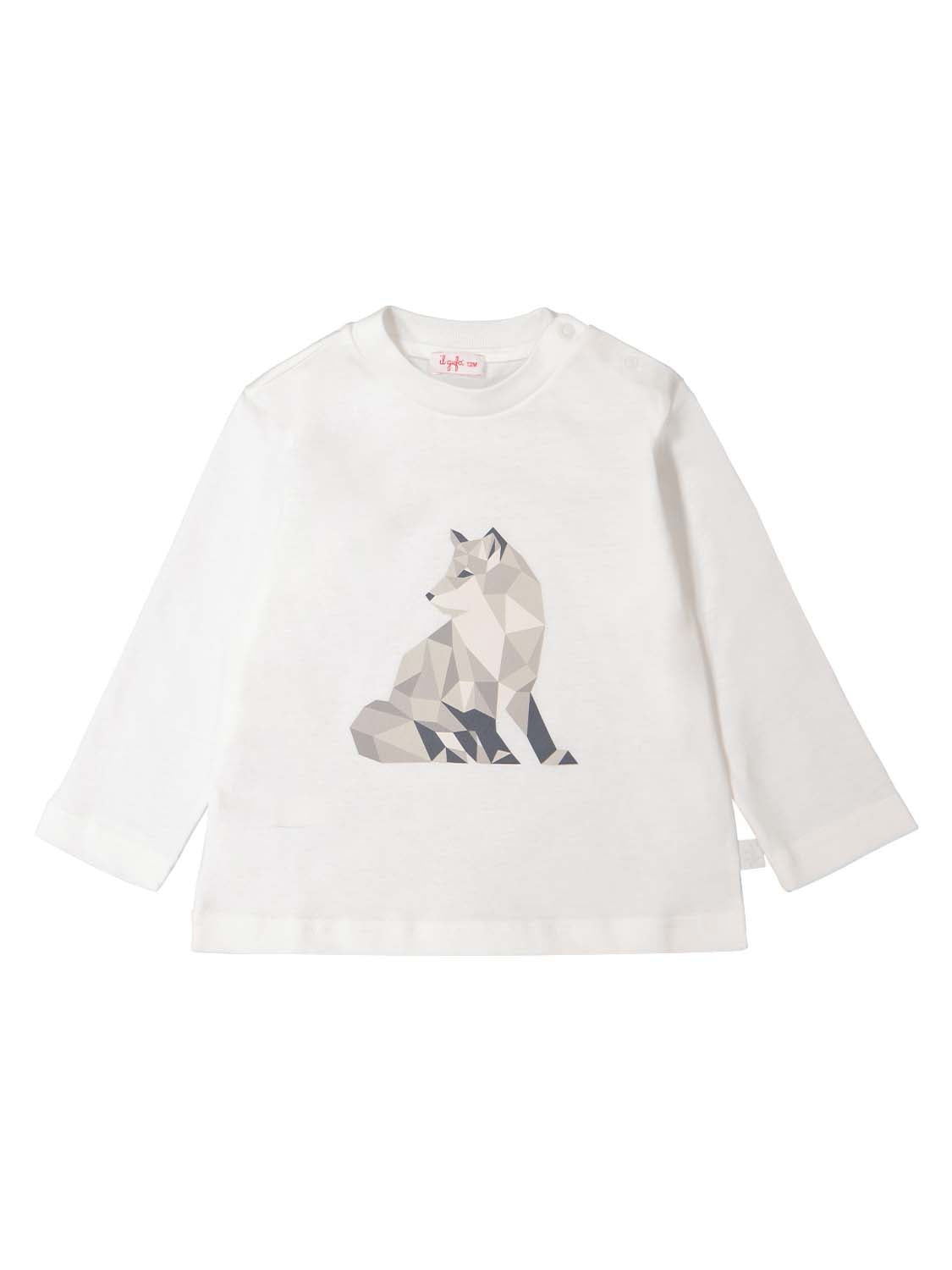 Il Gufo Kids long-sleeve White in White 6807811915-1.jpg | NICKIS.com