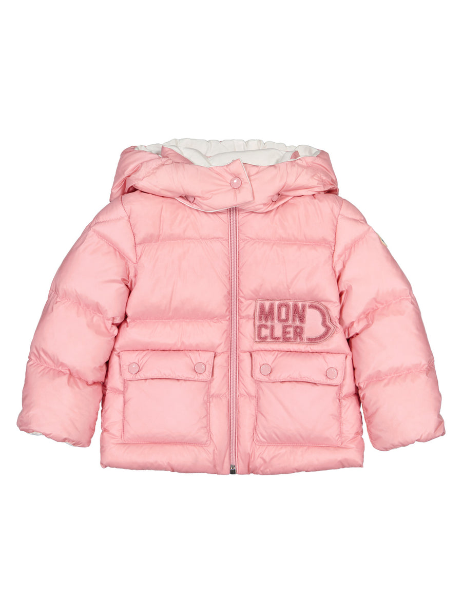 Moncler Enfant Down Jacket Abbaye Pink girls