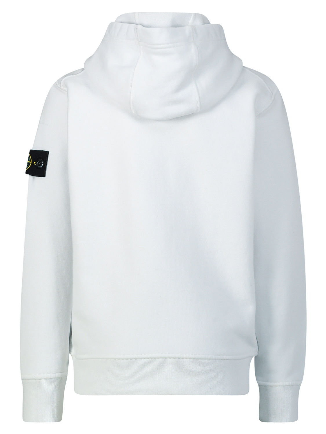 STONE ISLAND JUNIOR Kids hoodie White in White 6808284709-5.jpg | NICKIS.com