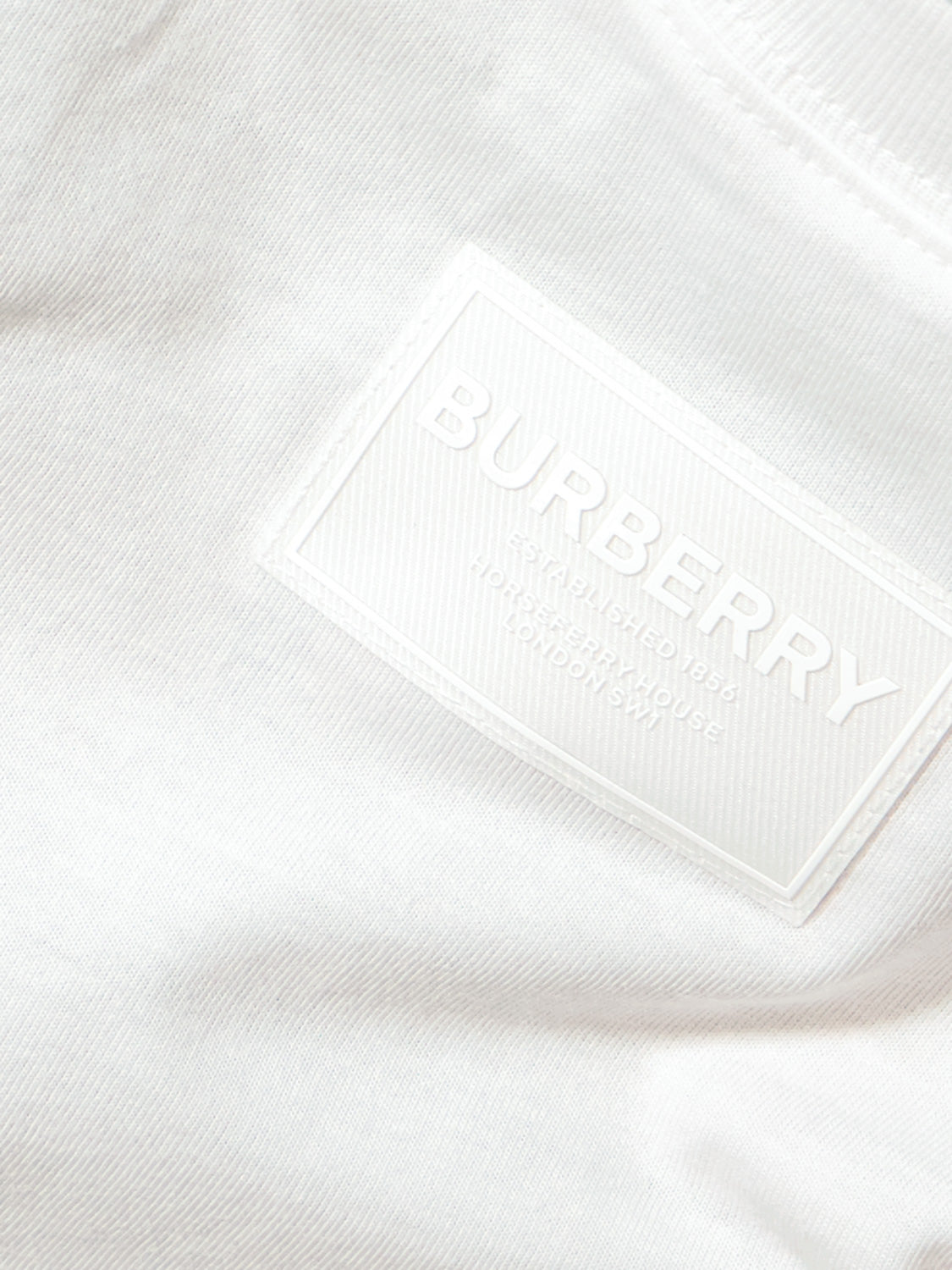 Burberry Kids babygrow Lennox White in White 6808380185-4.jpg | NICKIS.com