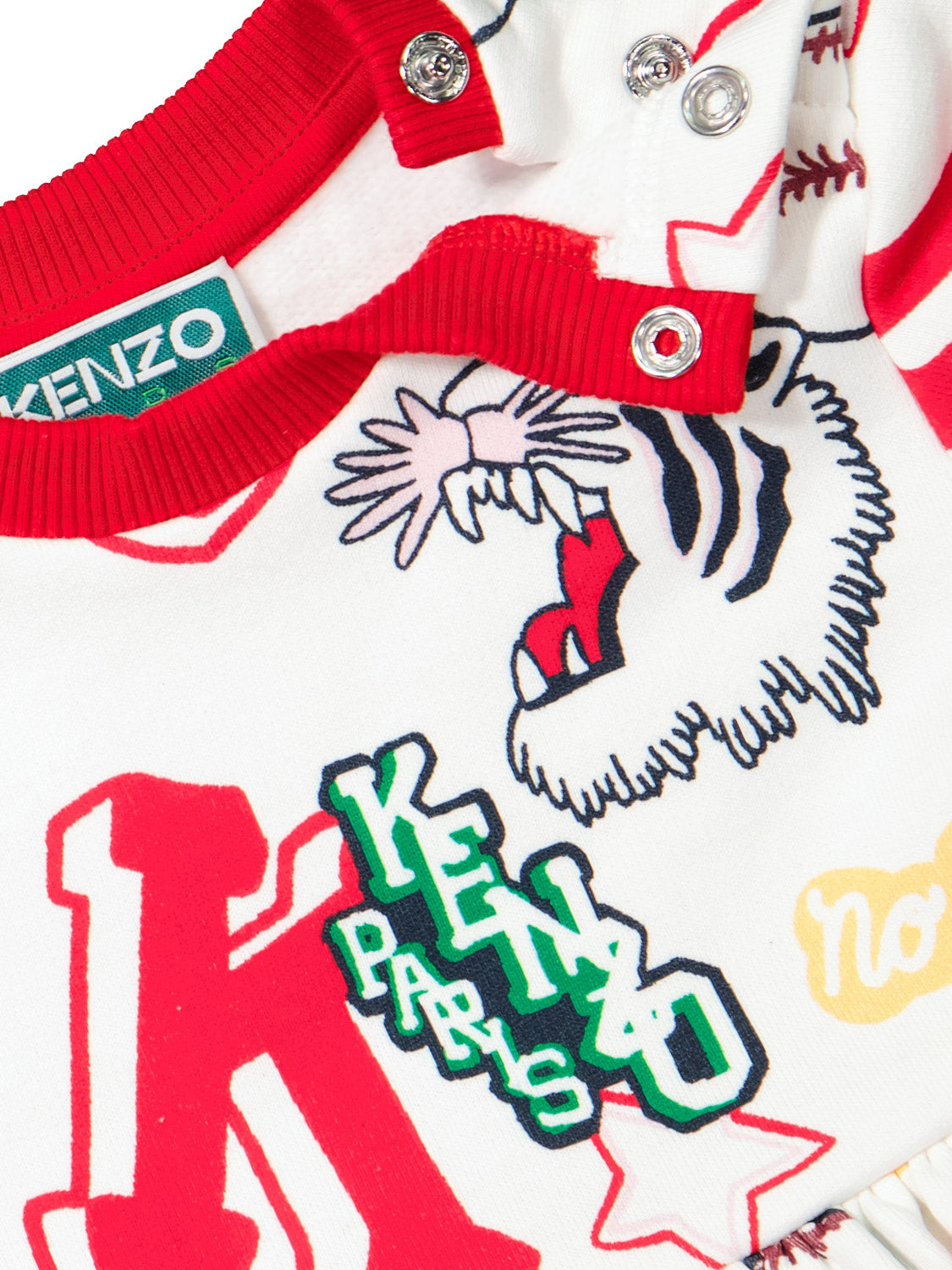 Kenzo Kids Kids clothing set Red in Red 6808392859-8.jpg | NICKIS.com