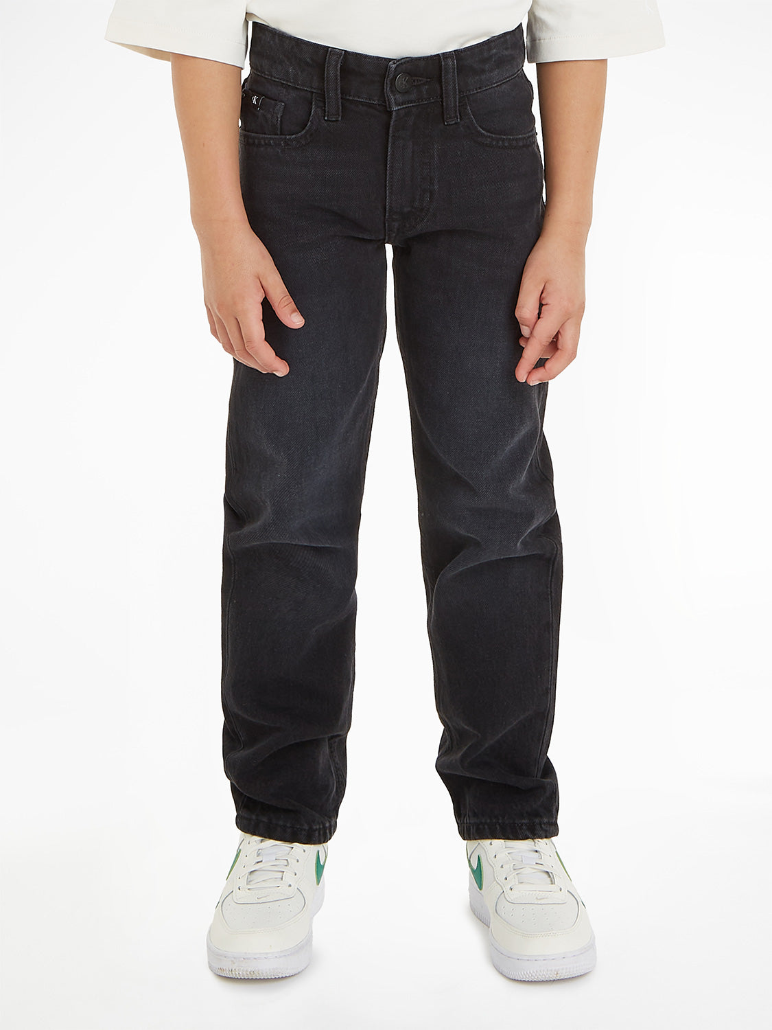 Calvin Klein Kids jeans Regular Straight Washed Black  in  6808481930-2.jpg | NICKIS.com