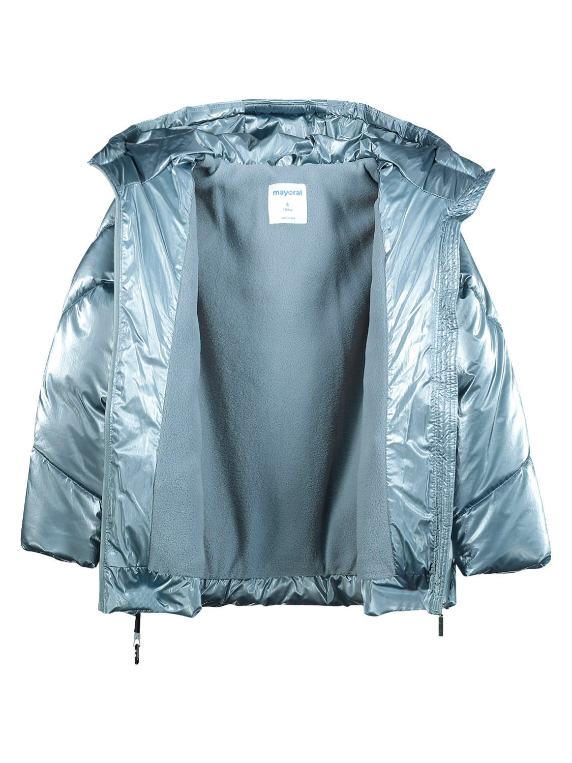 Mayoral Kids winter jacket Metallic in Metallic 6808568141-5.jpg | NICKIS.com