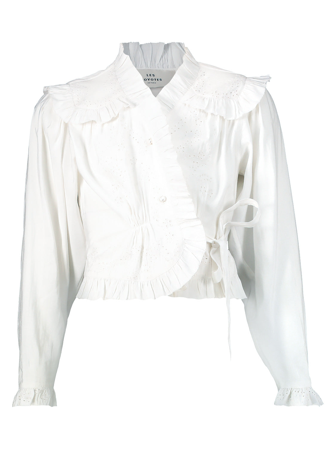 LES COYOTES DE PARIS Kids blouse White in White 6808803436-1.jpg | NICKIS.com