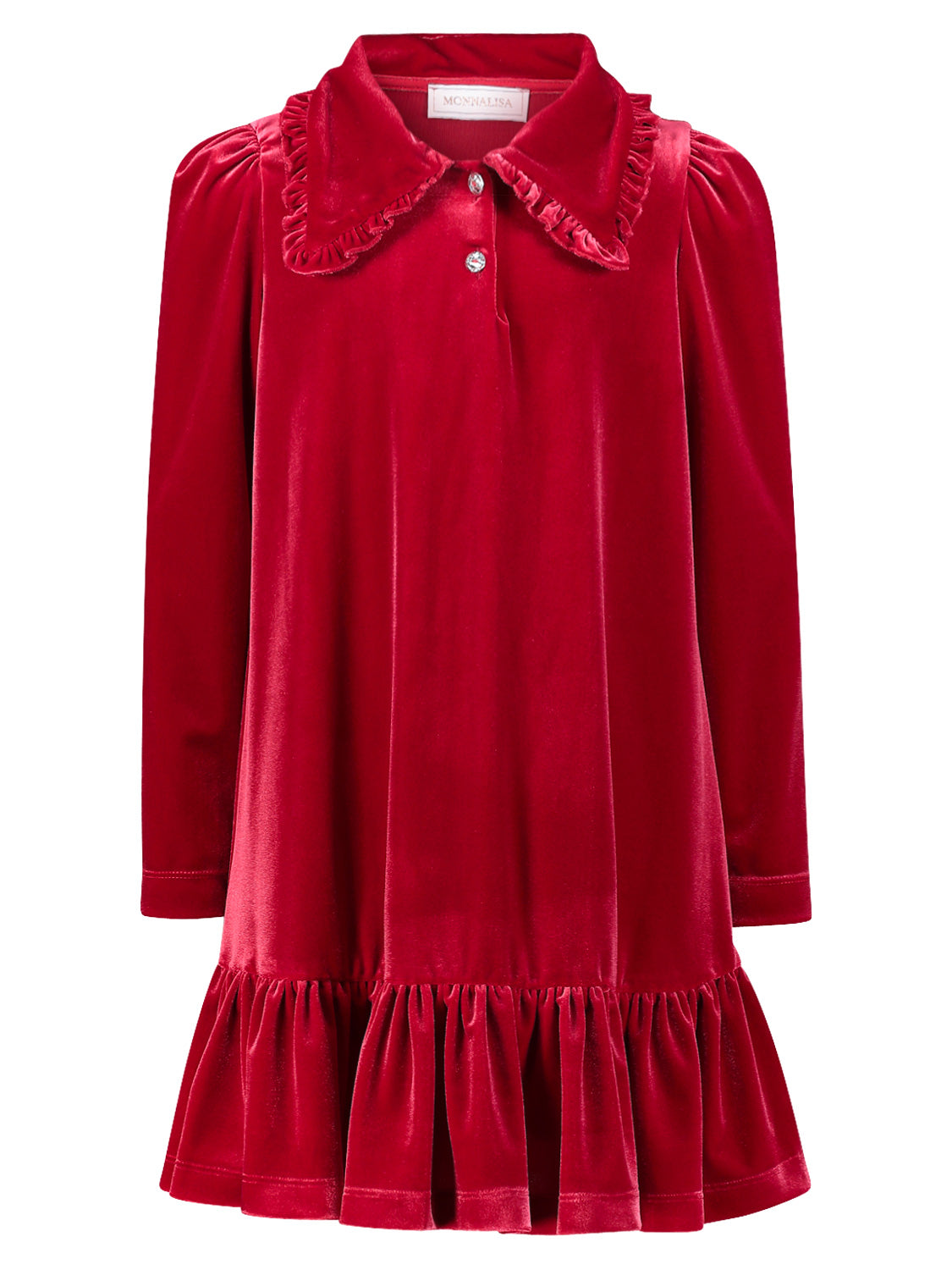 Monnalisa Kids dress Red in Red 6808819588-1.jpg | NICKIS.com