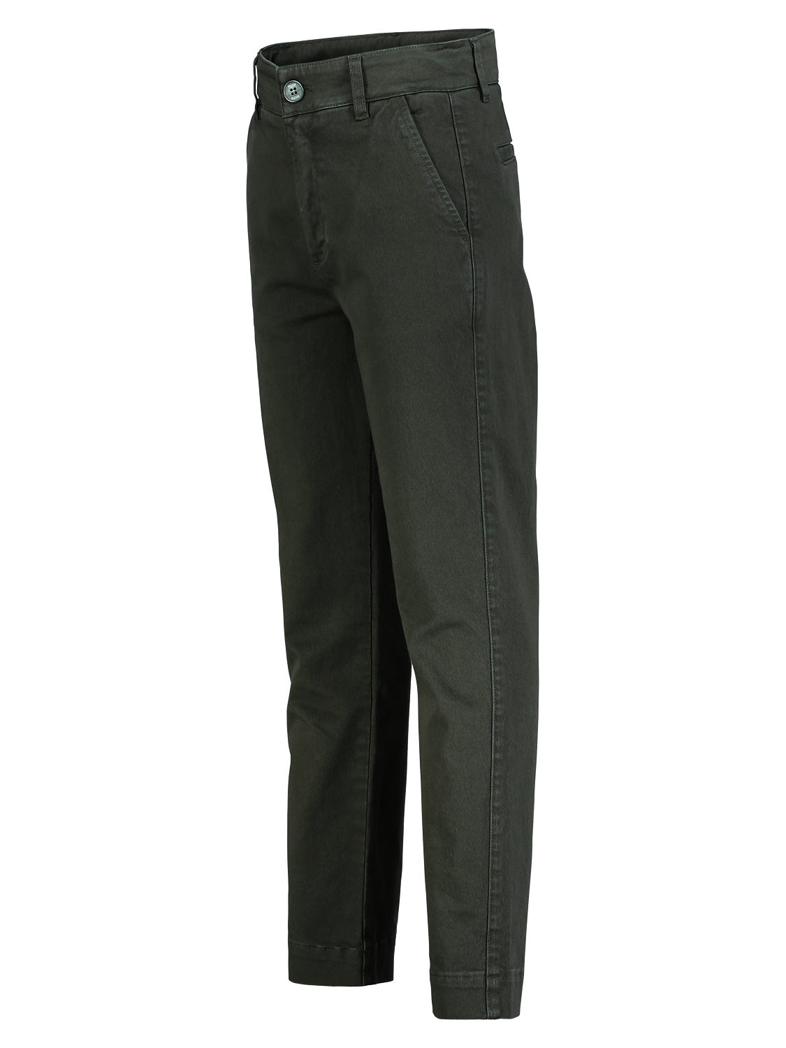 PLEASE - THE TROUSERS Kids Chinos Olive Green in Olive Green 6808853354-4.jpg | NICKIS.com