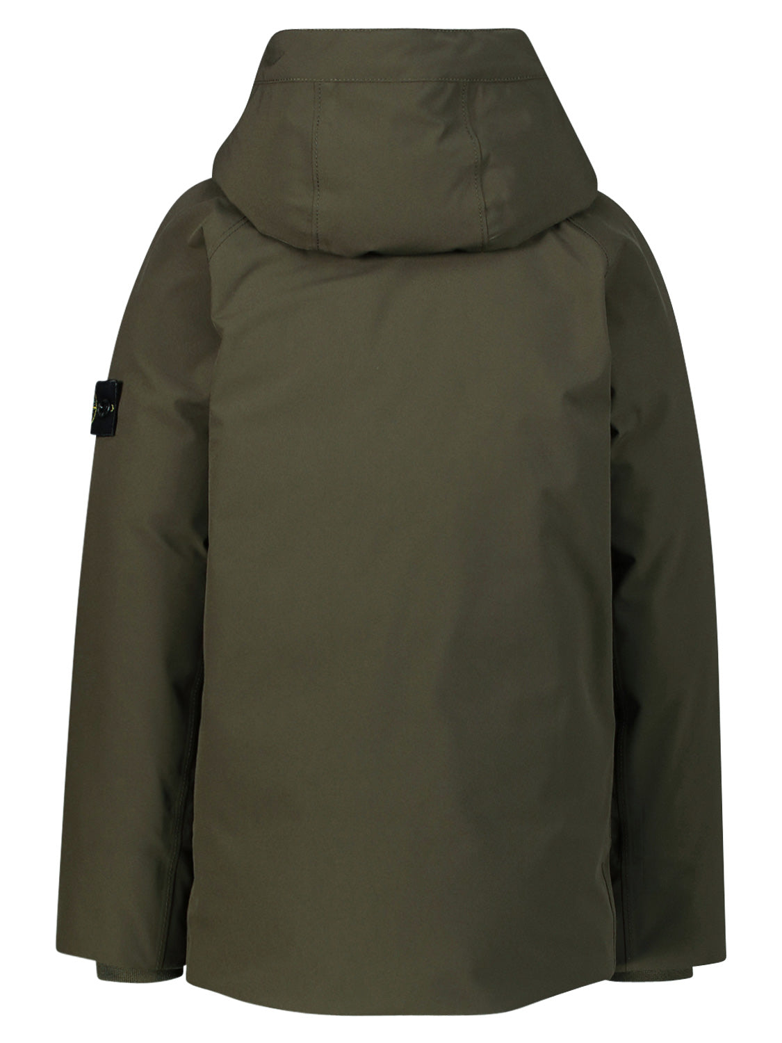 STONE ISLAND JUNIOR Kids Down Jacket Khaki in Khaki 6808900538-5.jpg | NICKIS.com