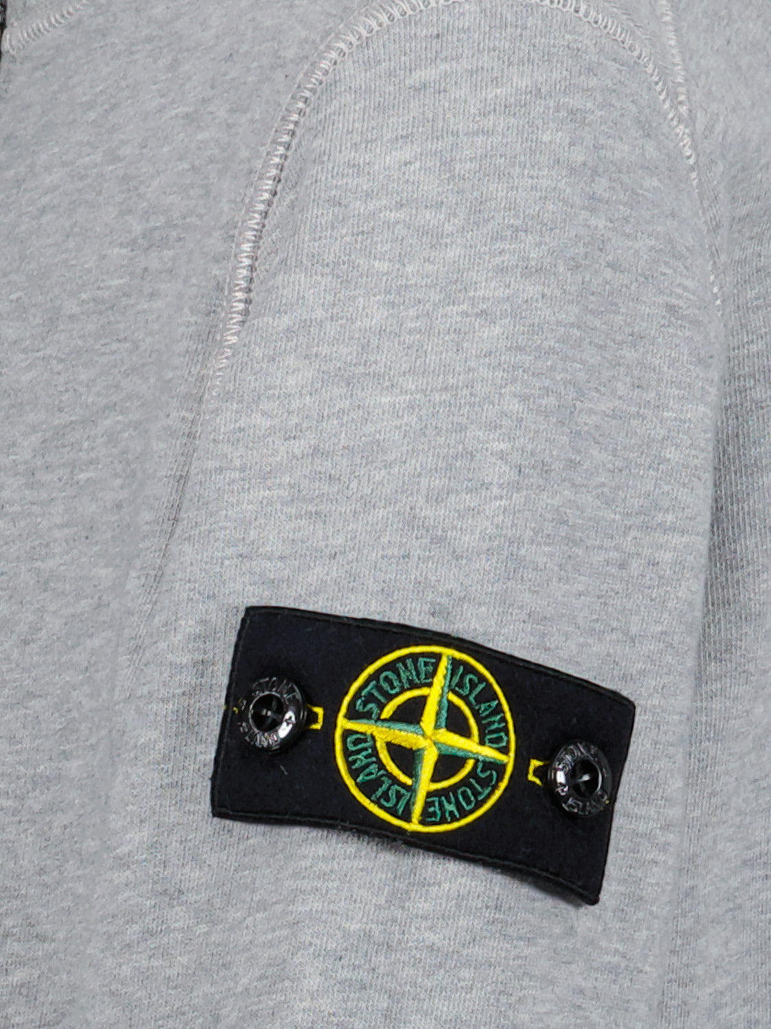 STONE ISLAND JUNIOR Kids Sweatshirt Grey in Grey 6808947636-7.jpg | NICKIS.com